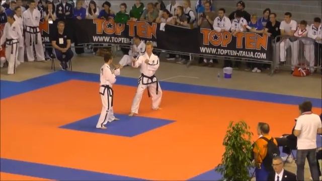 Чемпионат Европы по Taekwon-Do ITF 2014 (Традиционный спарринг) смотреть онлайн