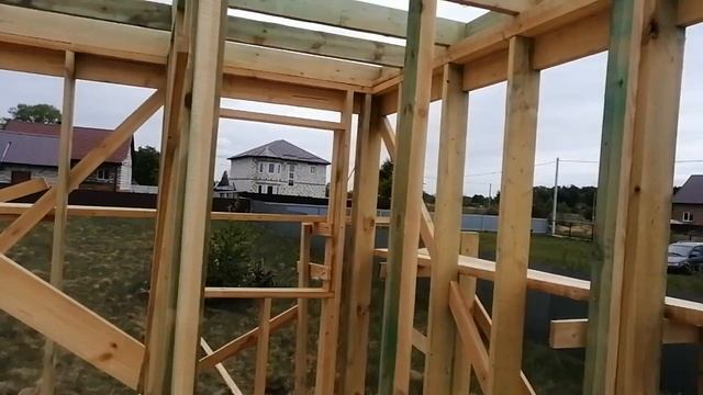 Укосины из дюймовки правильно в "опорные" перегородки смотреть онлайн