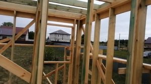 Укосины из дюймовки правильно в «опорные» перегородки