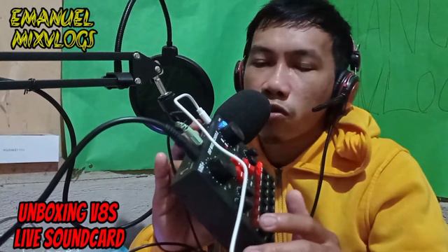 UNBOXING / V8S+ LIVE SOUND CARD & TESTING, FULL REVIEW WOW ANG GANDA # EMANUEL MIXVLOGS subscribe смотреть онлайн