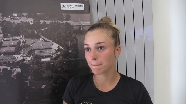 Anastasia Detiuc po vítězství ve 2. kole kvalifikace ITF Praha 2018 смотреть онлайн