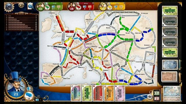Let's Play: Ticket to Ride (PC) смотреть онлайн