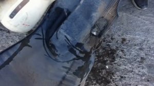 КАК БЫСТРО УБРАТЬ ВМЯТИНУ НА БАМПЕРЕ КИПЯТКОМ