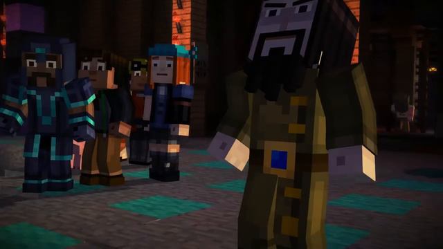 Minecraft story mode▓█ Прохождение █▓ Огромный босс! #3 смотреть онлайн