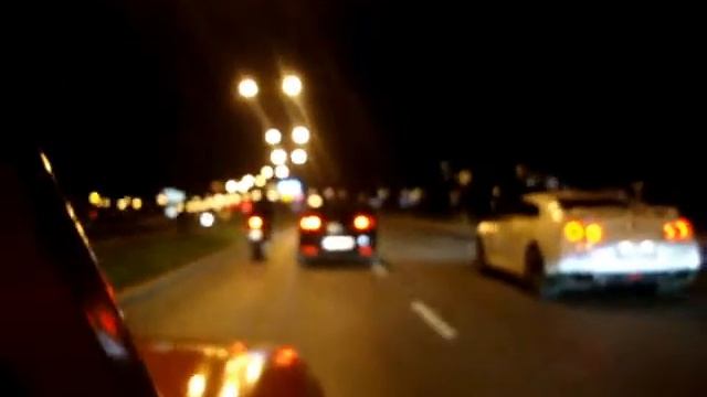 Wartburg Cabrio FUN RACE against GTR and Evo X смотреть онлайн