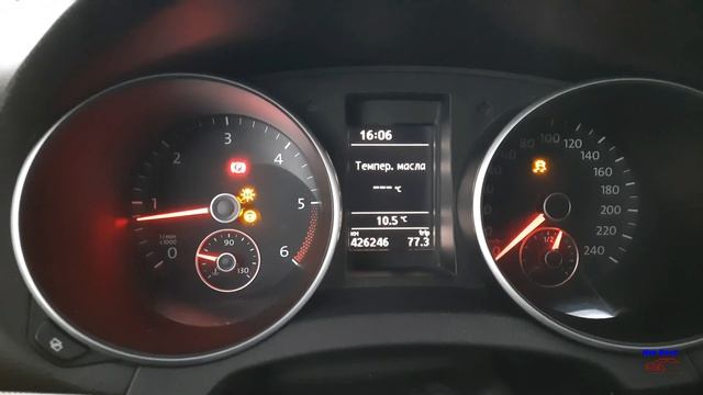 Volkswagen Golf 6. Сброс сервисного интервала. Это просто! смотреть онлайн