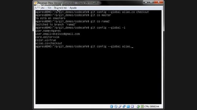 Codecafe - creando alias para comandos en git смотреть онлайн