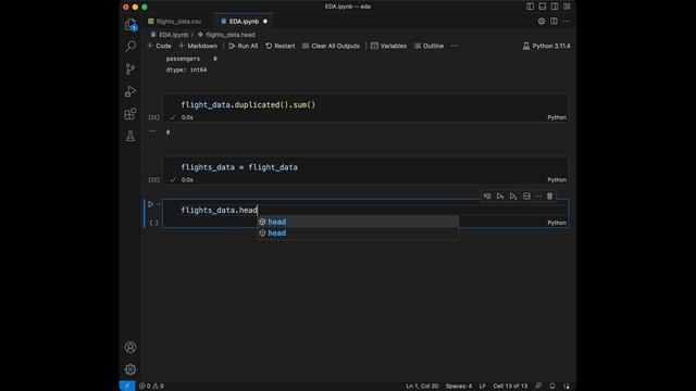 Python Exploratory Data Analysis (EDA) using Pandas and Seaborn - Flights Dataset смотреть онлайн