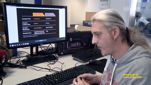 Razer BlackWidow Ultimate 2014 Stealth Edition | PCGH-Test смотреть онлайн