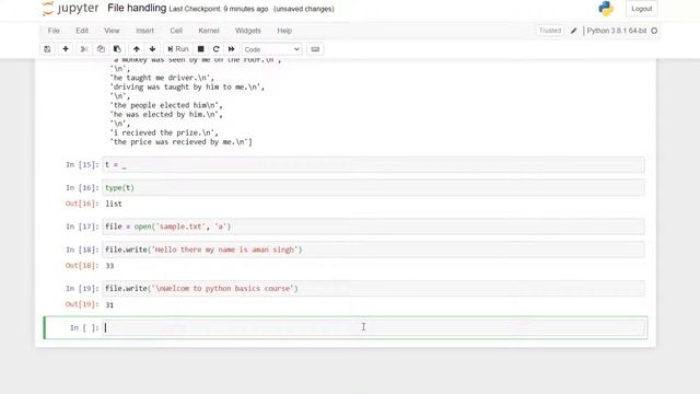 #24 Python Basics | File Handling смотреть онлайн