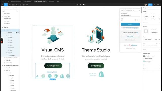 Import Figma designs into Builder.io смотреть онлайн