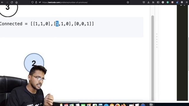 Number of Provinces Leetcode solution | DFS Graph Explained Hindi | Graph in Data structure & Algo смотреть онлайн