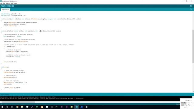 Raspberry Pi - Arduino Communication Part 3: Arduino UDP Tx/Rx смотреть онлайн