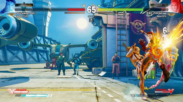 Juicebox (Cammy) Vs DSC Fitt3dcap (Karin) Street Fighter 5/V Gameplay смотреть онлайн