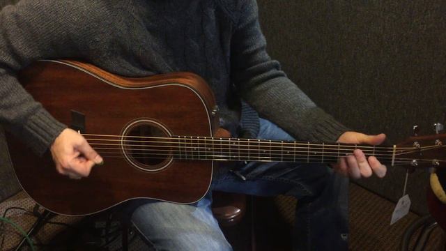 Taylor 320e Baritone quick sound sample смотреть онлайн