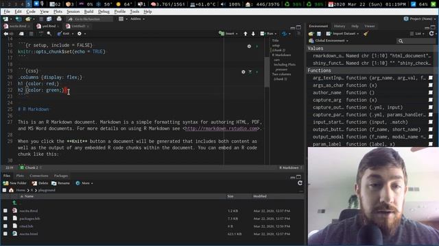 RMarkdown Customized Styles with CSS and HTML Output смотреть онлайн
