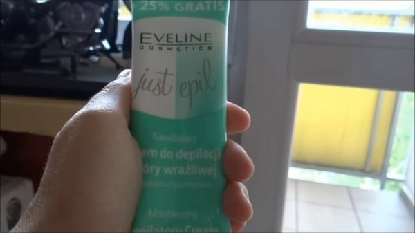 Depilacja kremem EVELINE