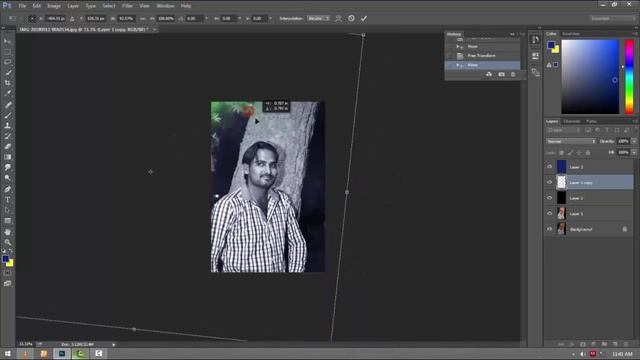 PhotoShopCc|How to create Dark Moodly Photo In Photoshope CC 2018 смотреть онлайн