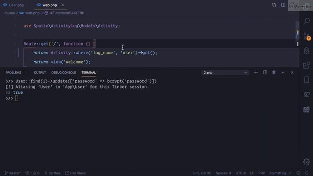 3. Laravel Activity Log By Team Spatie - Customisation смотреть онлайн