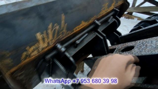 Самодельный минипогрузчик на гидроходу UT-20. Закончил переднюю часть трактора. смотреть онлайн