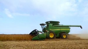 САМЫЙ ПОПУЛЯРНЫЙ КОМБАЙН JOHN DEERE S690 ОБЗОР