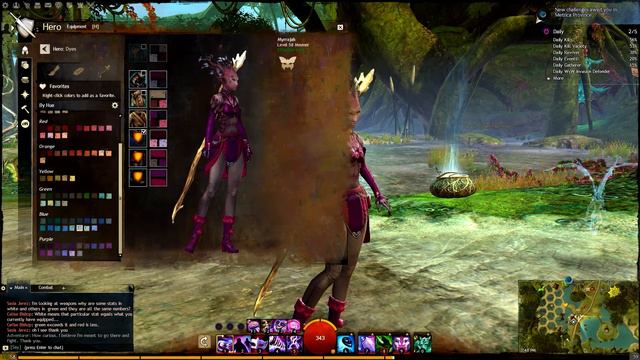 Dye Panel - Guide for New Players - Guild Wars 2 Cosmetics смотреть онлайн