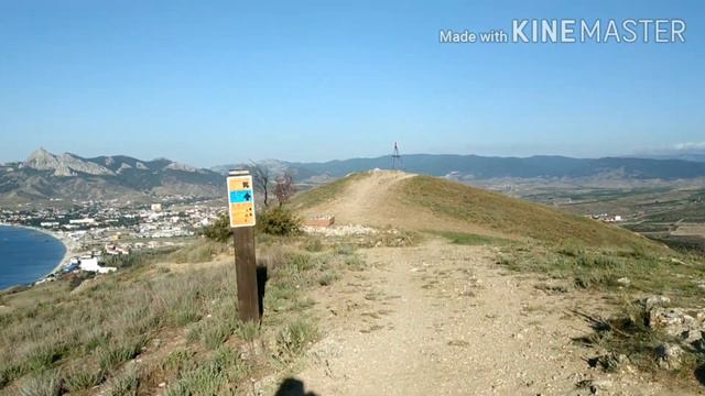 Коктебель, Крым, на горе у могилы Волошина12 июля 2020 г. смотреть онлайн