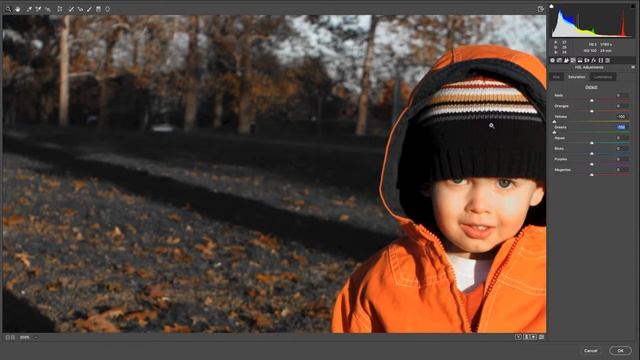 Spot Color In Photoshop And Adobe Camera Raw (Easy Technique - Great Result)