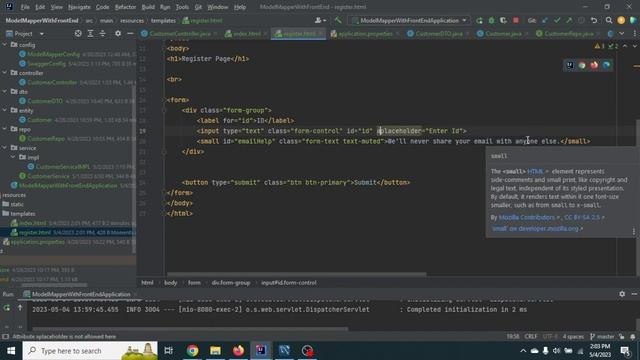 4) How to Connect SpringBoot Backend with Frontend: Step-by-Step. Thymeleaf (as a registration form смотреть онлайн