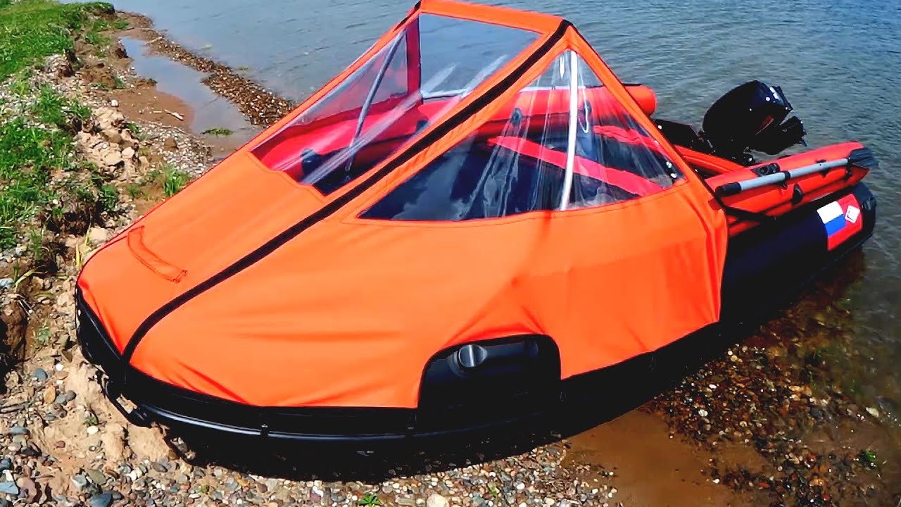 Обзор лодки Стриж 380 || Лодочный мотор NS Marine NM 9.9 || Overview of Strizh Boats смотреть онлайн