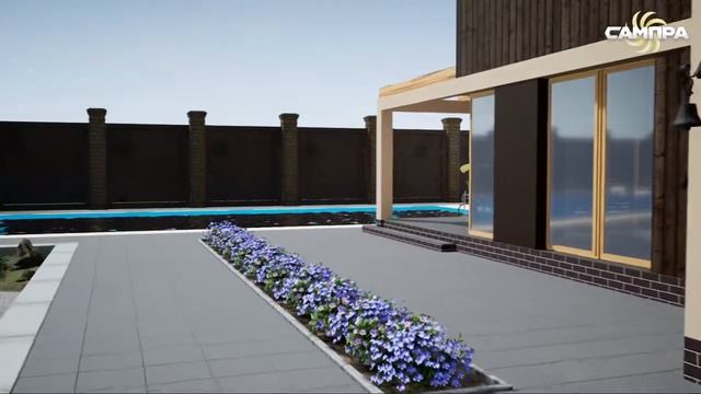 Как будет выглядеть тротуарная плитка "Магия Востока" с размерами 30х30х3 см на вашем участке? смотреть онлайн