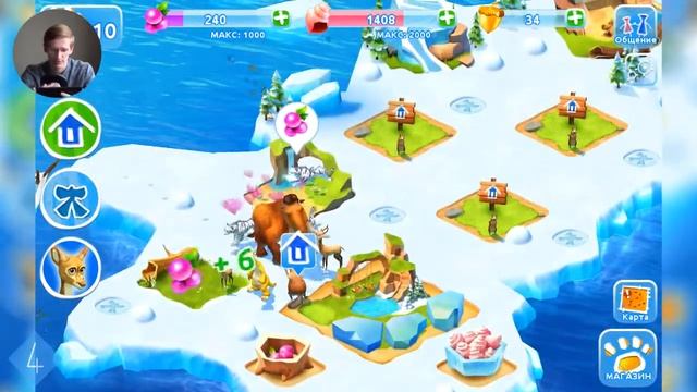 Обзор Ice Age Adventures (iOS, Android, WP) смотреть онлайн