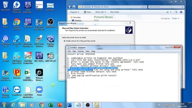 Install driver XPrinter 420B Windows 7/Windows10 смотреть онлайн