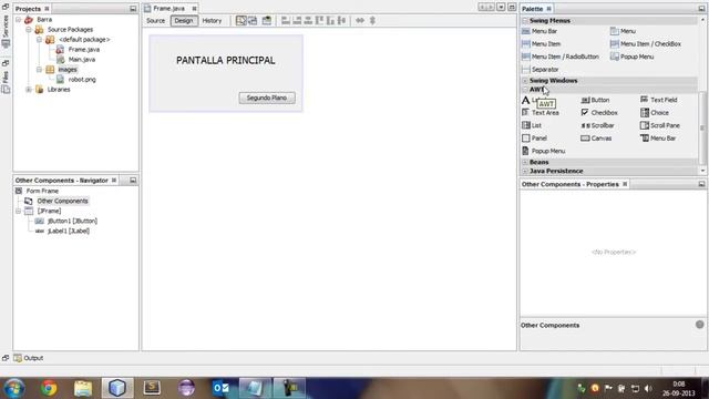 Tutorial 35 Java - Ejecutar aplicación en segundo plano, TrayBar смотреть онлайн