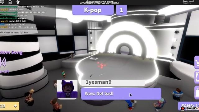 Roblox dance off - BTS BOY WITH LUV [SONG ID NO COPYRIGHT] смотреть онлайн