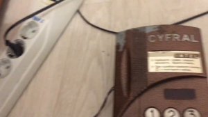 Обзор на домофон CYFRAL INTEL