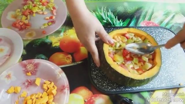 Это "бомба."Тыква с пикантной начинкой" смотреть онлайн