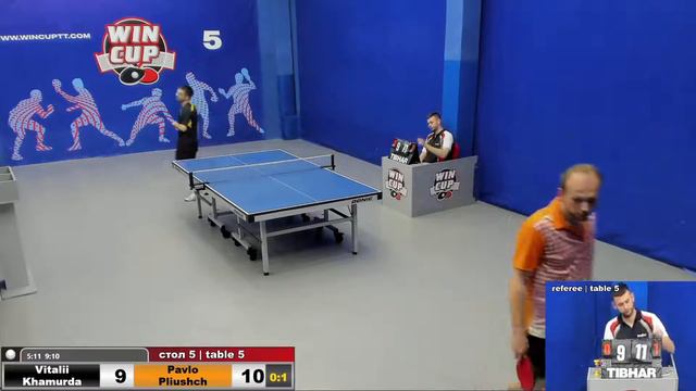 00:00 Хамурда Виталий (1:3) Плющ Павел Cтол 5  ЮГ-6  29.04.22