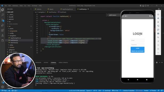Build a React Native Firebase CRUD App Ecommerce смотреть онлайн