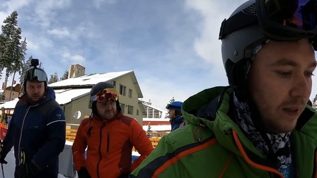Болгария - Боровец.Хороший день.Горнолыжный курорт.Съёмка на GoPro MAX.Советую посмотреть это видео смотреть онлайн