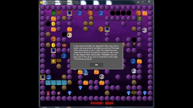 Let's Play The Maze Game Remastered! Part 12: Purple Cave of Wonders! смотреть онлайн
