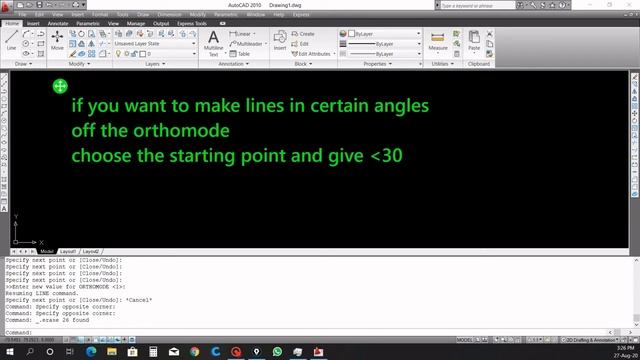Learn AutoCAD 2010 - Basics 1 #FreeEnergy смотреть онлайн