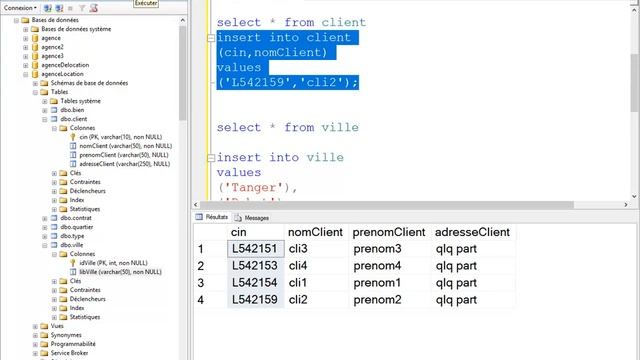 L'insertion des données SQL Server #07 смотреть онлайн