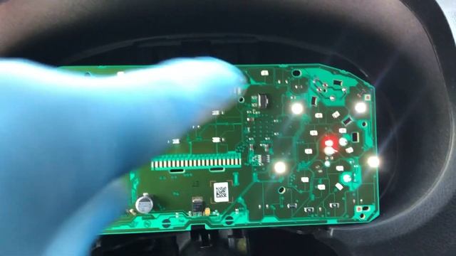 VW Polo,The dashboard illumination doesn't work,не работает подсветка приборной панели! смотреть онлайн