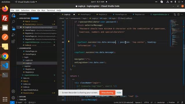 How To Create A Toast Notification In React | ReactJS Toast Notification смотреть онлайн
