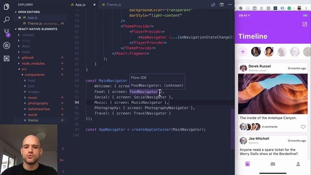 Building a Seed Project with React Native Elements смотреть онлайн