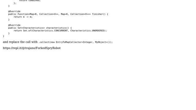 Code Review: Building a Map of Set using Java Streams смотреть онлайн