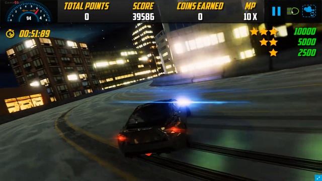 Играю в веб игру Горячий дрифт — Набил 128 тысяч очков смотреть онлайн