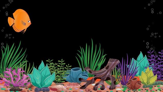 Lullaby And Calming Undersea Animation?Relaxing Music?Soothing Fishes?Baby Sleep Music #fish #02 ?