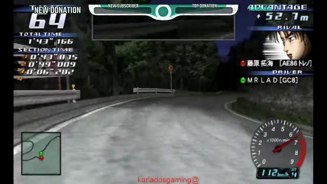 Initial D: Street Stage - Part #29 - Takumi vs my stock subaru смотреть онлайн